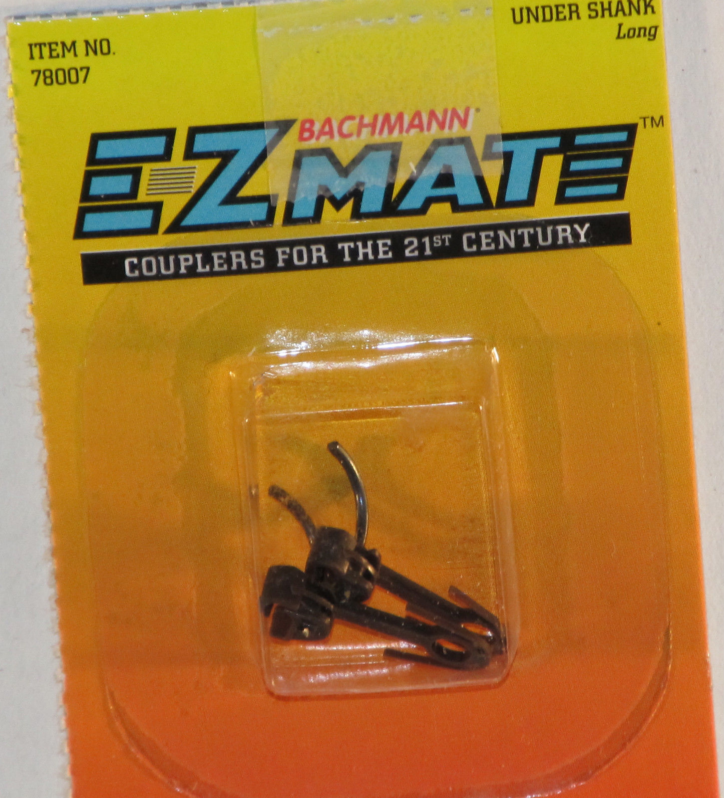 Bachmann HO Scale Under Shank Long Knuckle Couplers 1Pr NEW 78007