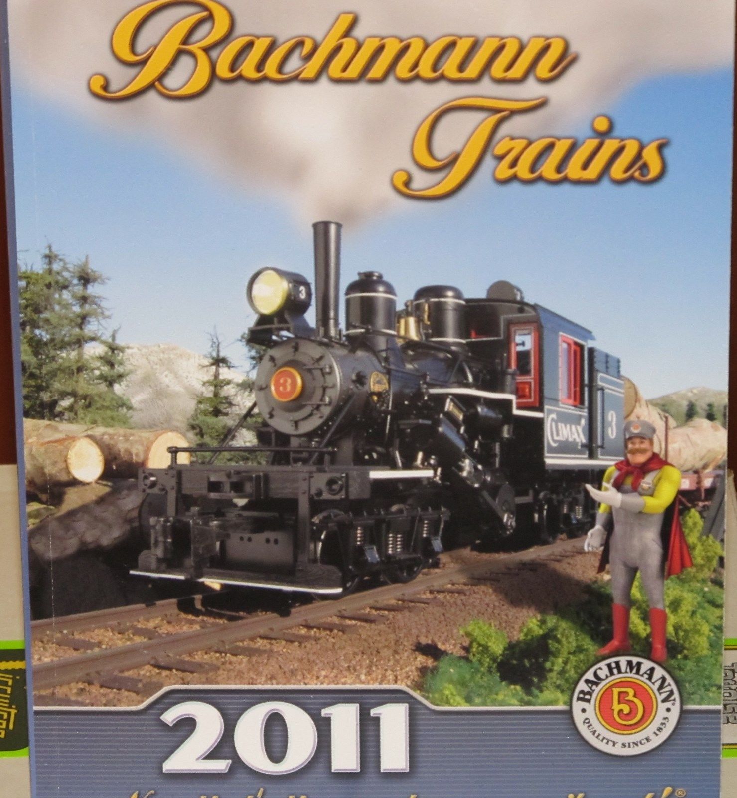 Train Catalogs » Bachmann &amp; Williams 2011 N HO O G Scale Catalog NEW