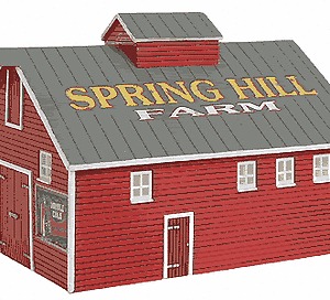 Imex Ho Scale Springhill Farm Barn New 6131 Perma Scene Jason S