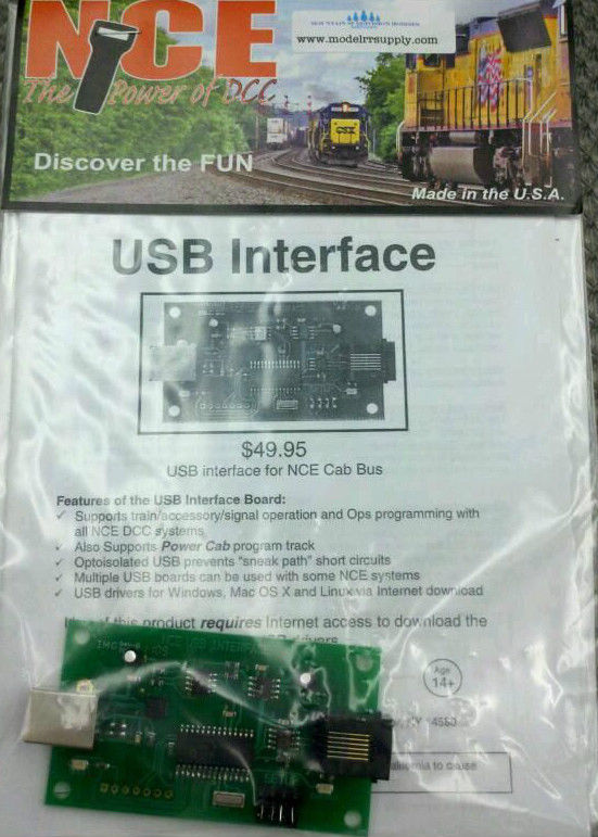 NCE 223 USB Computer Interface V.7x x NEW 524-223 | Jason ...