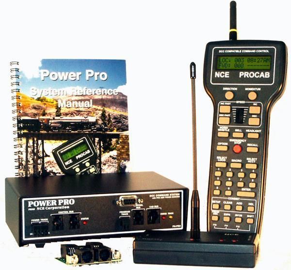 NCE HO PH-Pro-R 5 AMP DCC Starter Set Radio &amp; Pwr Supply 