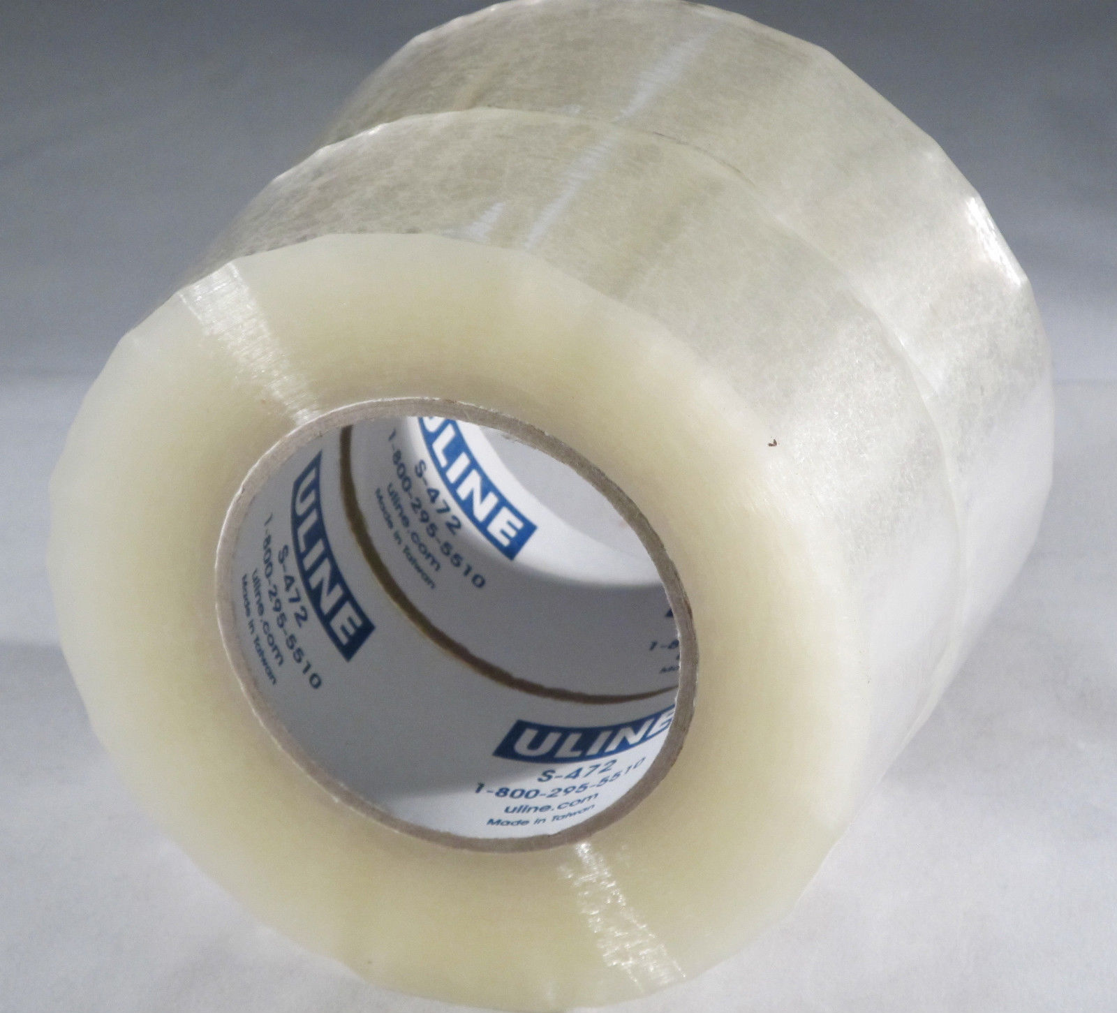 Uline Clear Tape 2.0mil 2'' X 220yd Big Daddy NEW 2PK Free Shipping